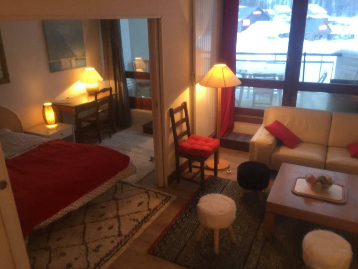 Chaleureux 3 Pieces 50M² Plein Sud Avec Grande Terrasse Au Pied Des Pistes A Isola 2000 Apartment Bagian luar foto