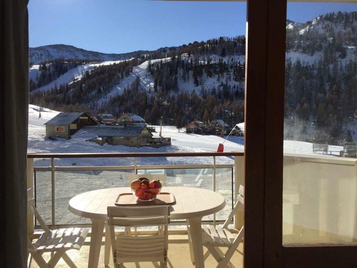 Chaleureux 3 Pieces 50M² Plein Sud Avec Grande Terrasse Au Pied Des Pistes A Isola 2000 Apartment Bagian luar foto