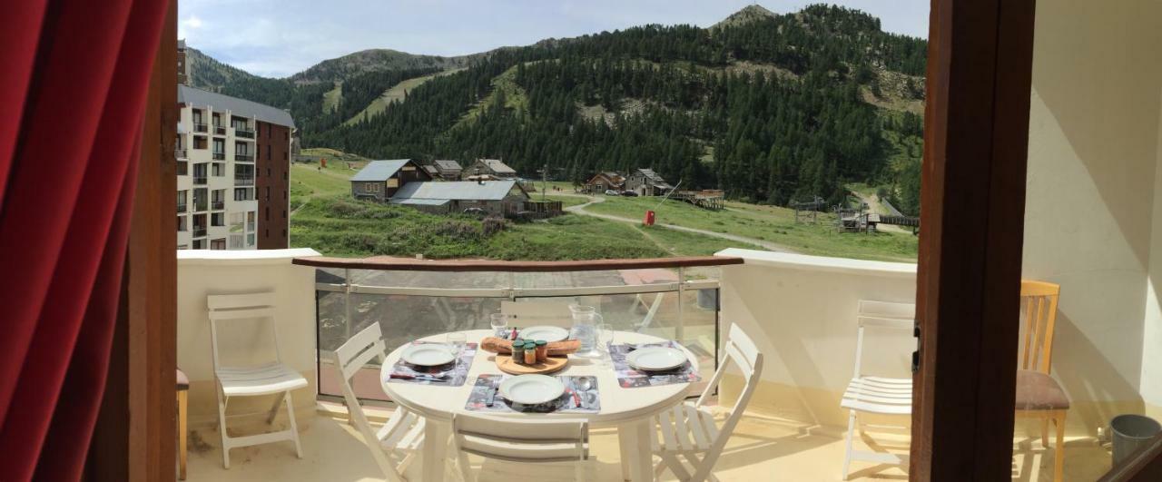 Chaleureux 3 Pieces 50M² Plein Sud Avec Grande Terrasse Au Pied Des Pistes A Isola 2000 Apartment Bagian luar foto